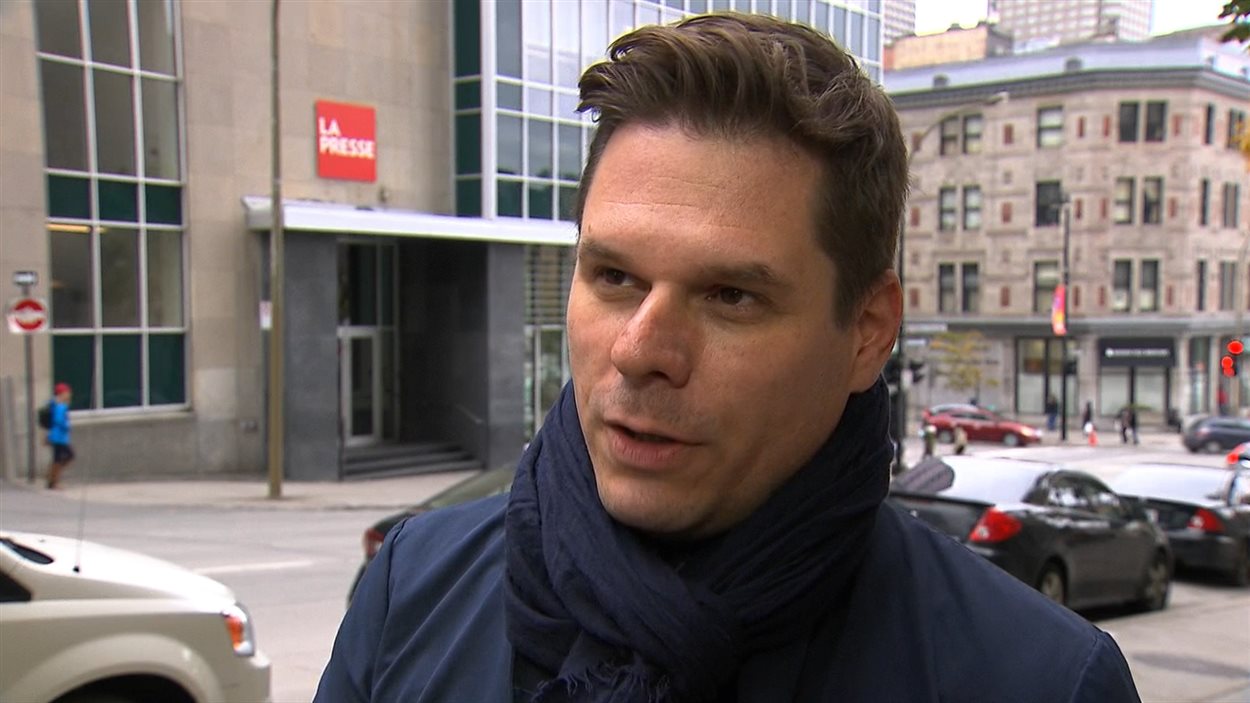 Le chroniqueur Patrick Lagacé, en entrevue à Radio-Canada, le 31 octobre Le chroniqueur Patrick Lagacé, en entrevue à Radio-Canada, le 31 octobre