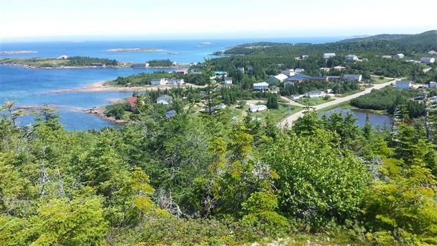 Le village de Gros-Mécatina.