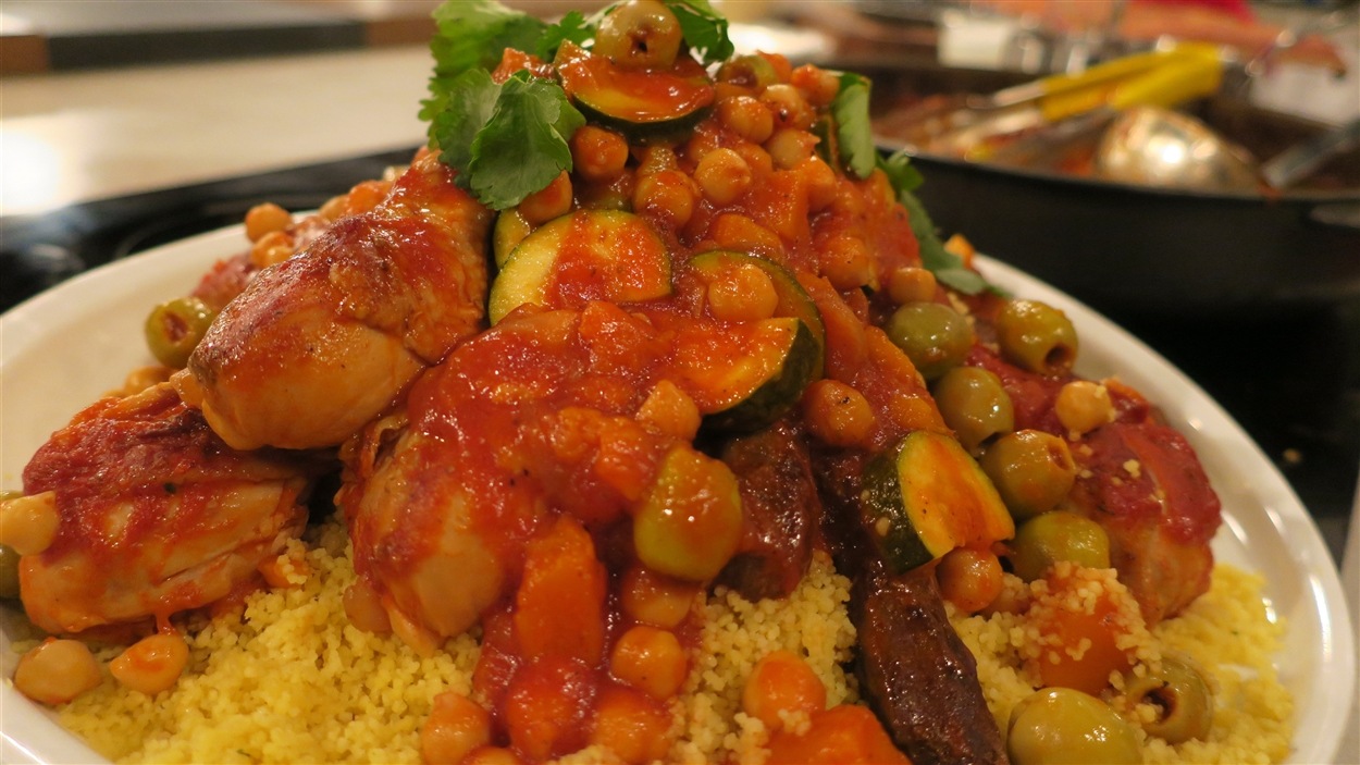 Couscous rapide au poulet et aux légumes Marina Orsini ICI Radio