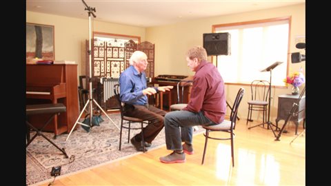 ALain Crevier s'entretient avec Gilles Vigneault 